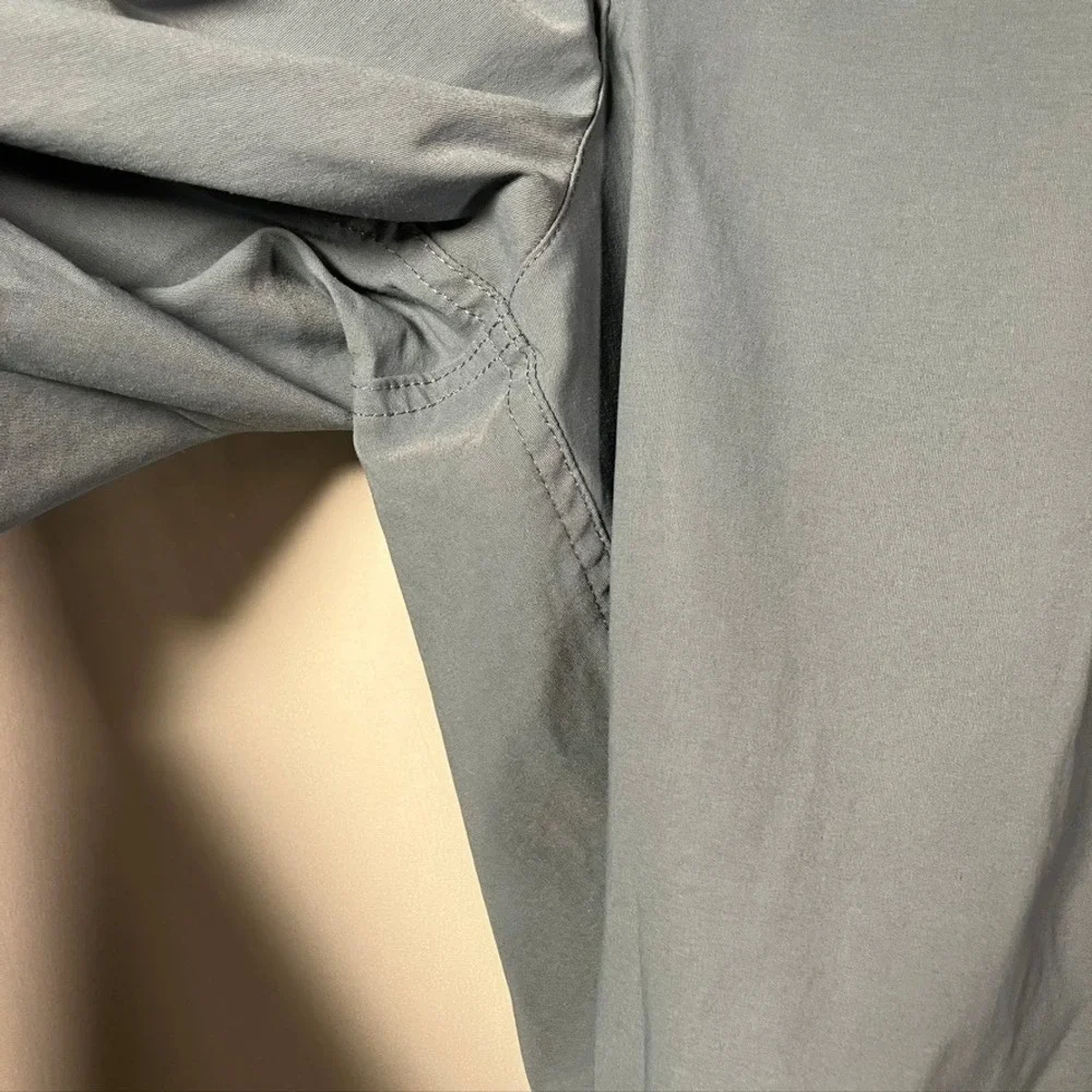 Eddie Bauer Women's‎ Guide Pro WR Tech Capri Pants Size 16 Gray Nylon Spandex